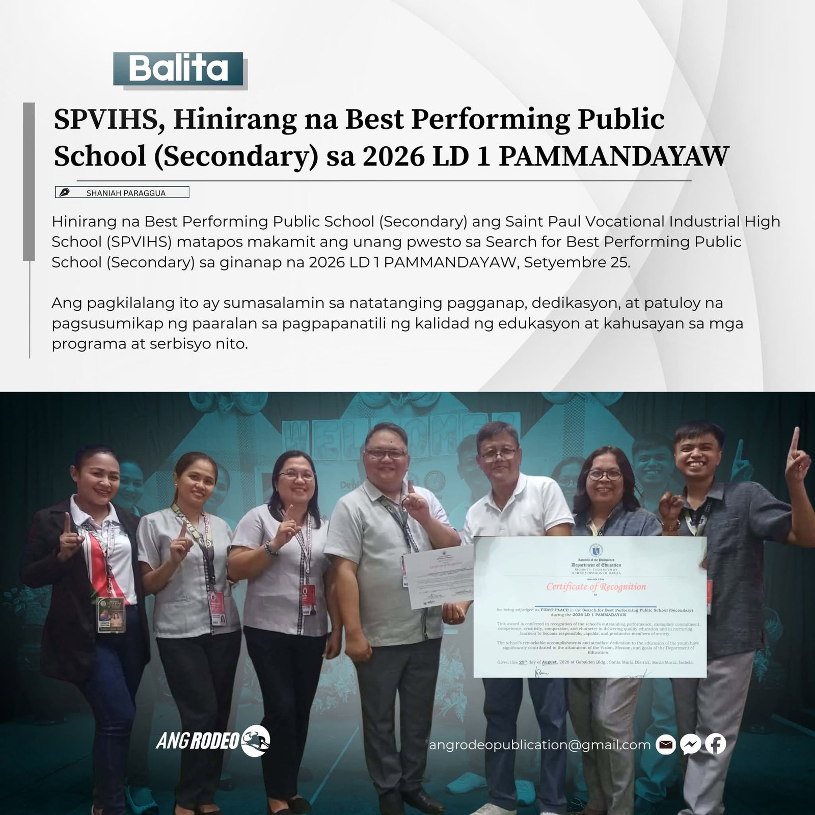 Best Performing Public School